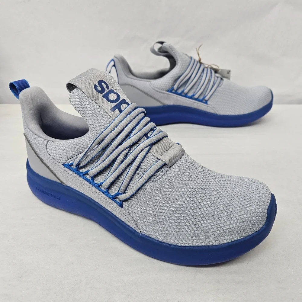 Adidas Lite Racer Adapt 7.0 K Athletic Sneakers JS5016 Grey Blue Kids Size 6.5‎